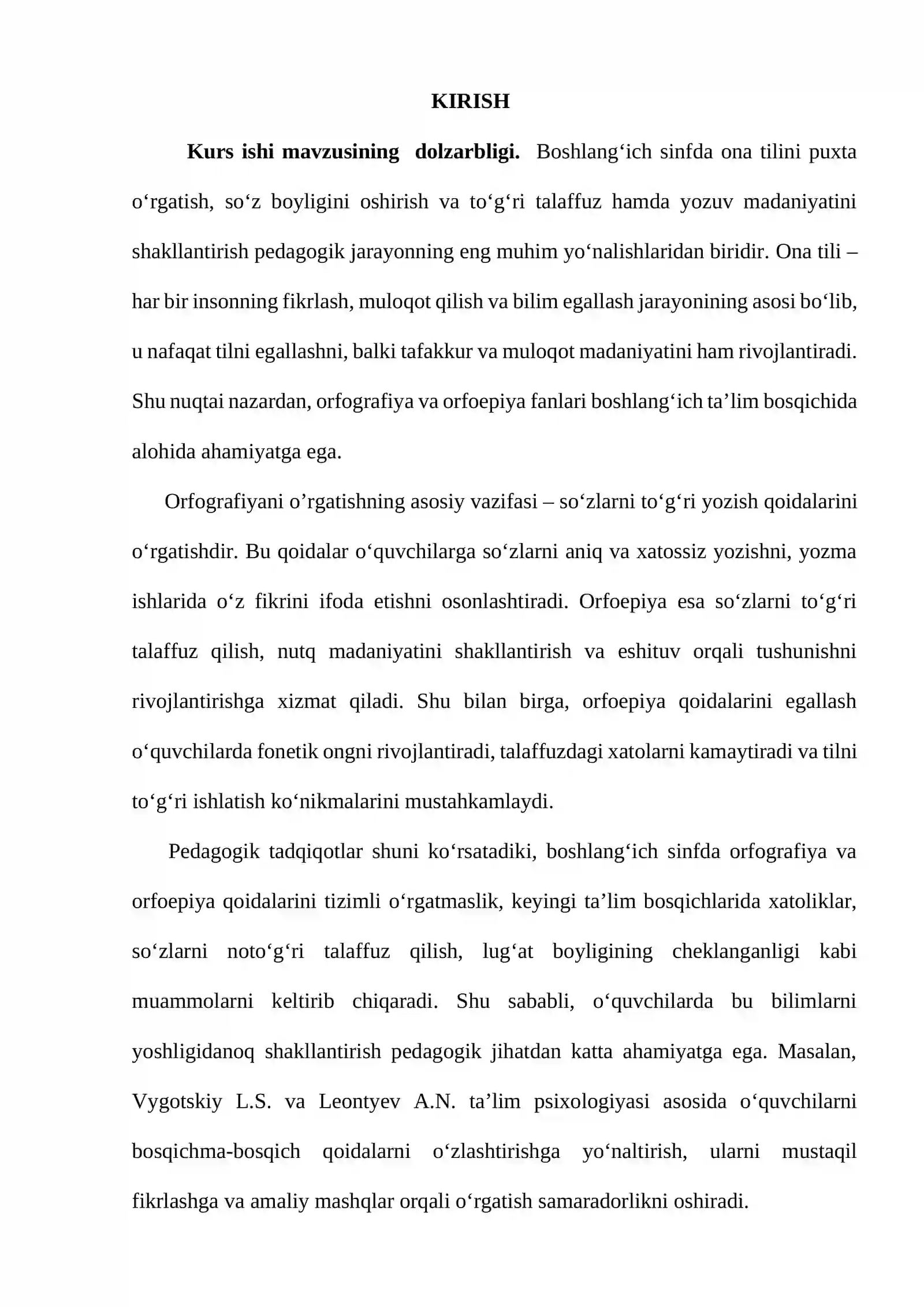 “Orfografiya va orfoepiya” 3
