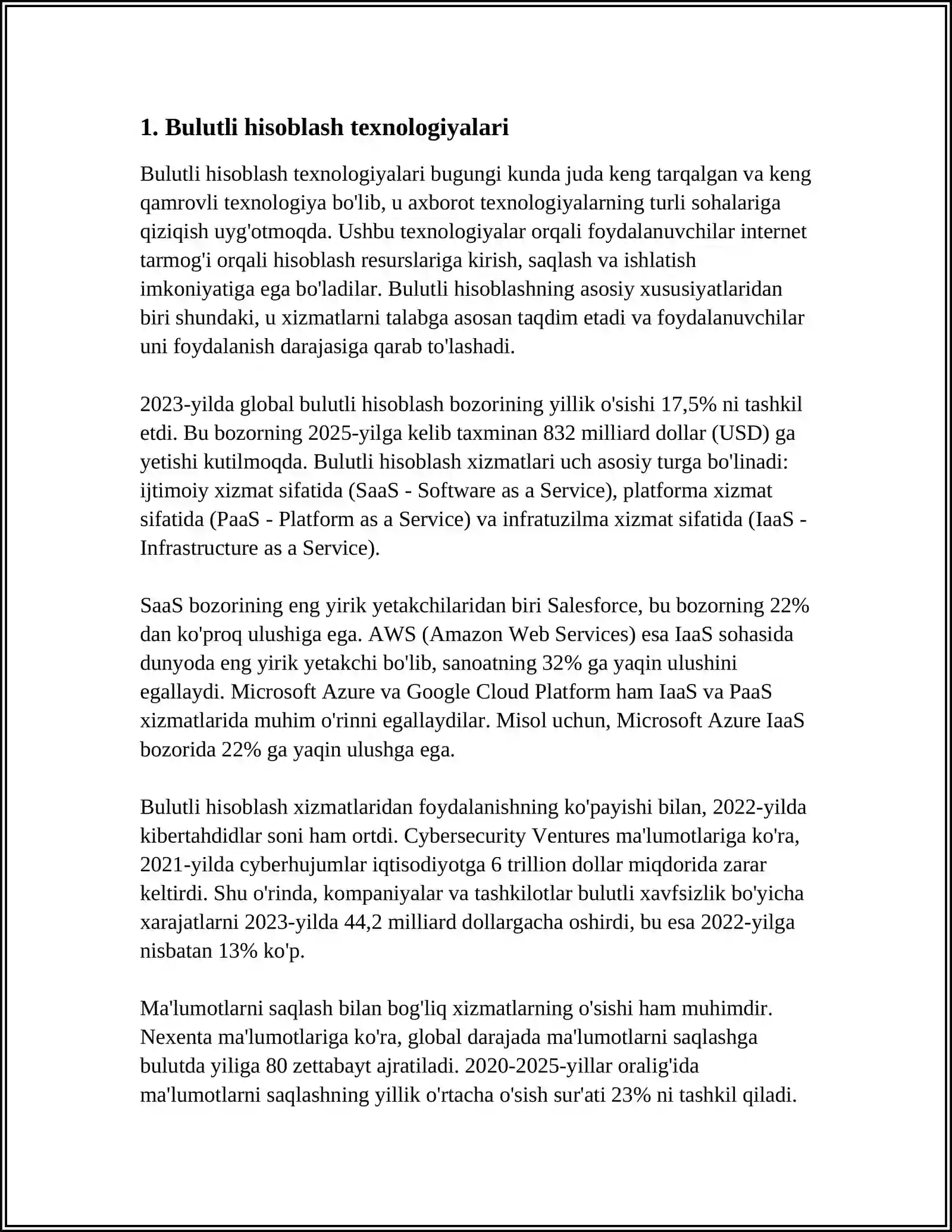 RAQAMLI IQTISODIYOTNING ASOSIY TEXNOLOGIYALARI 3