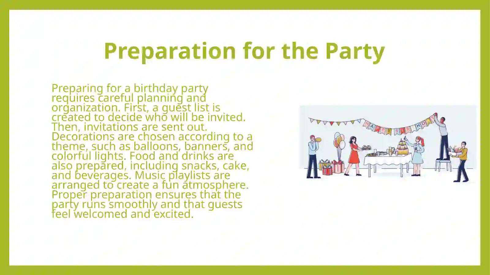 At the birthday party 3