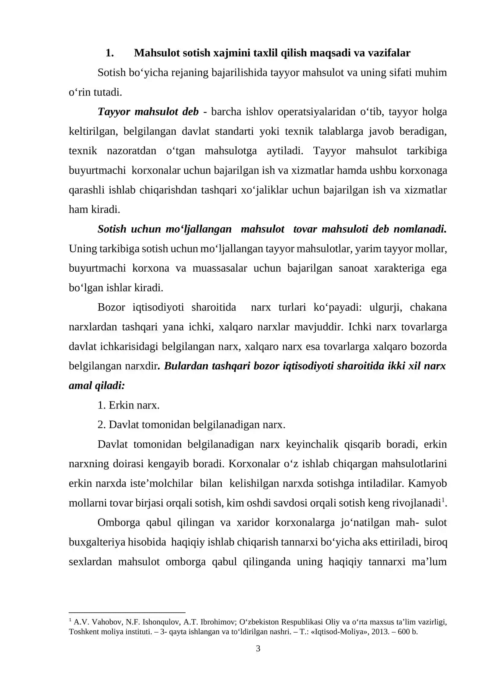 MAHSULOTLATLARNI SOTISH BO‘YICHA SHARTNOMA MAJBURIYATLARINING BAJARILISH TAHLILI 3