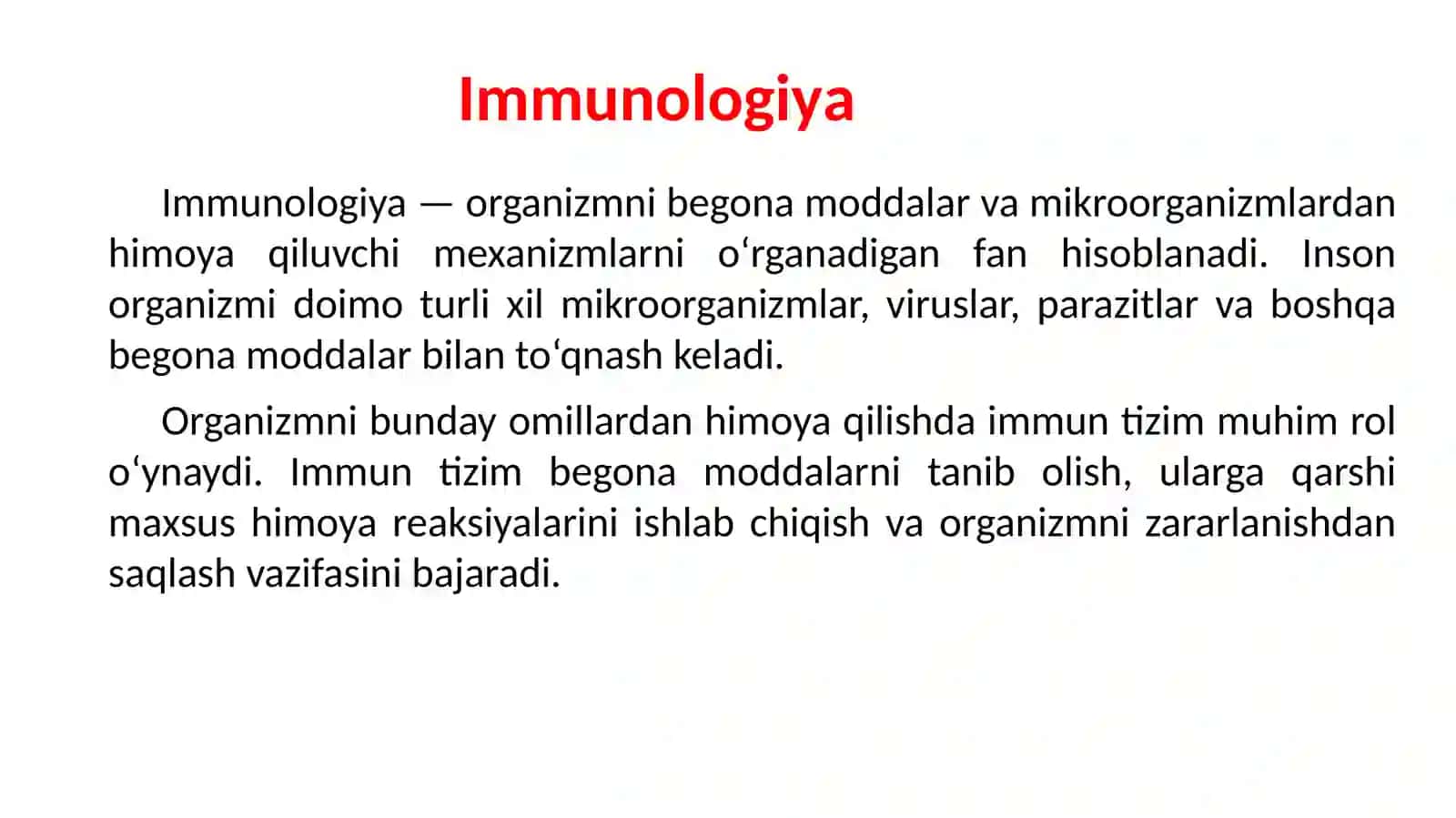 Antigen va antitana, ularning ahamiyati 3