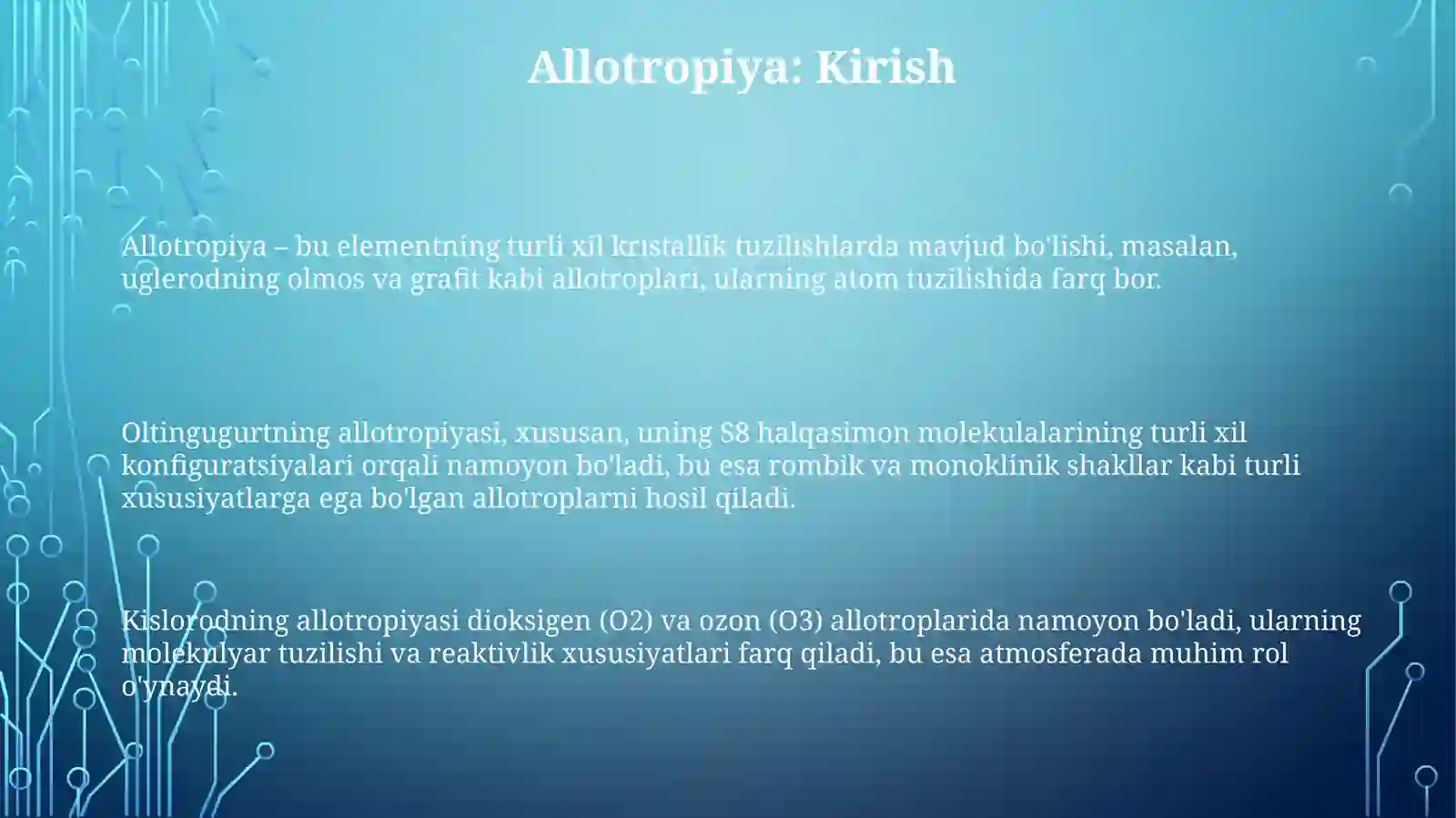 Allotropiya 3