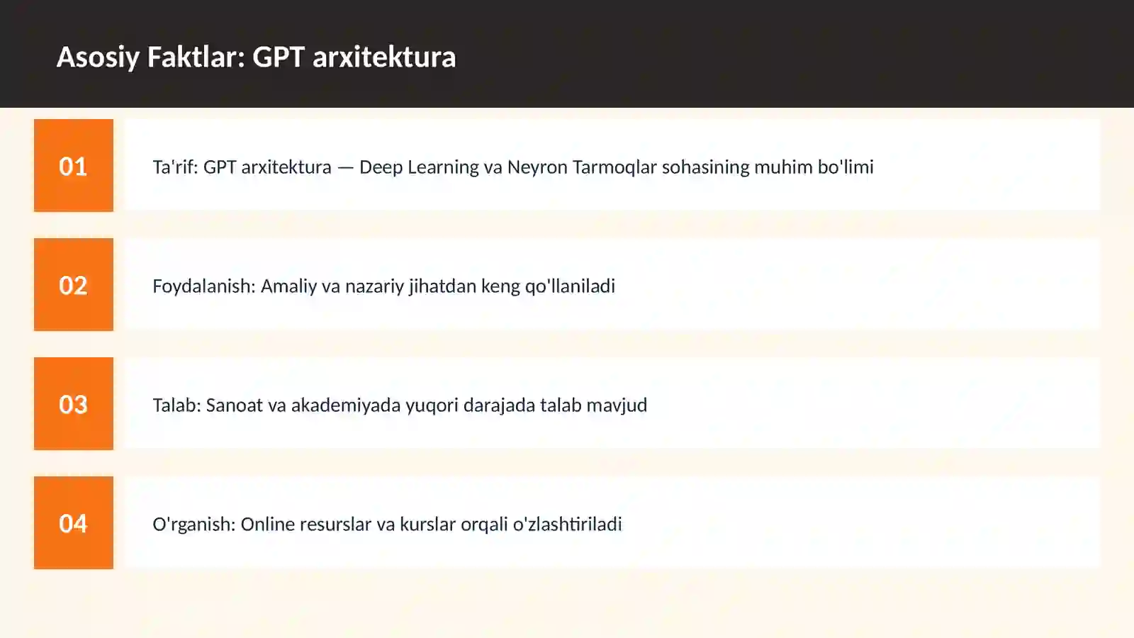 GPT arxitektura 3