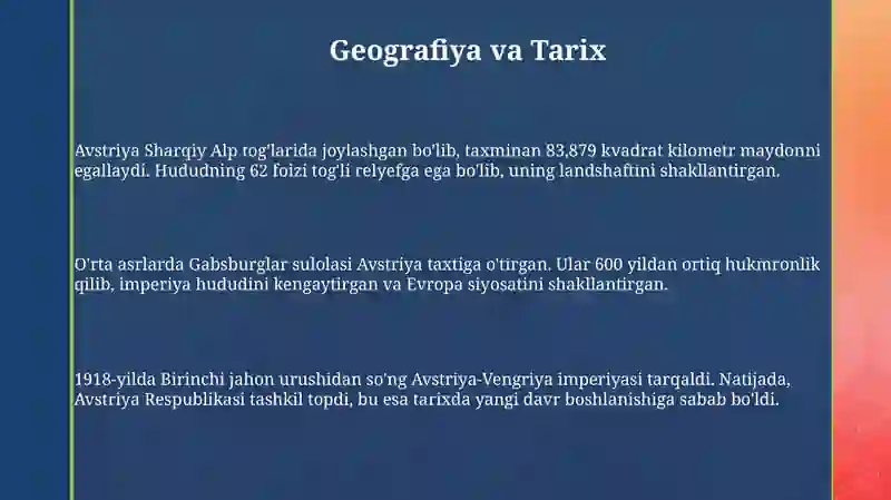 Avstriyavauningxususiyatlari 3