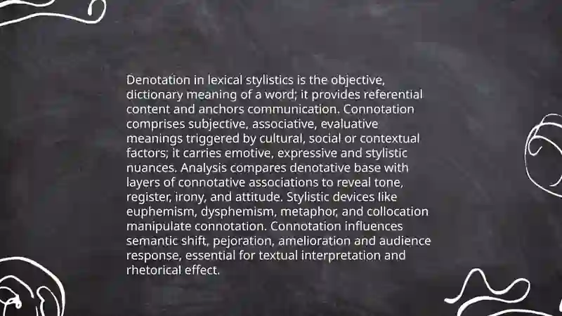 Lexical stylistics 3
