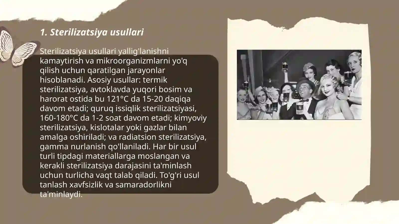 Sterillash usullari, turli xil selektiv oziqli muhitlar turlarini oʻrganish 3