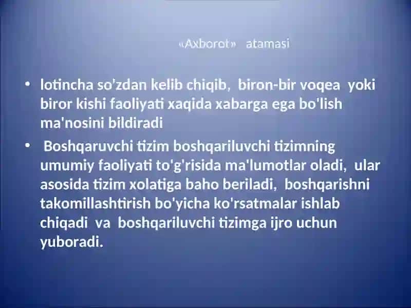 MARKETING TADQIQOTLARIDA AXBOROT TIZIMI VA AXBOROTI MANBAALARI 3