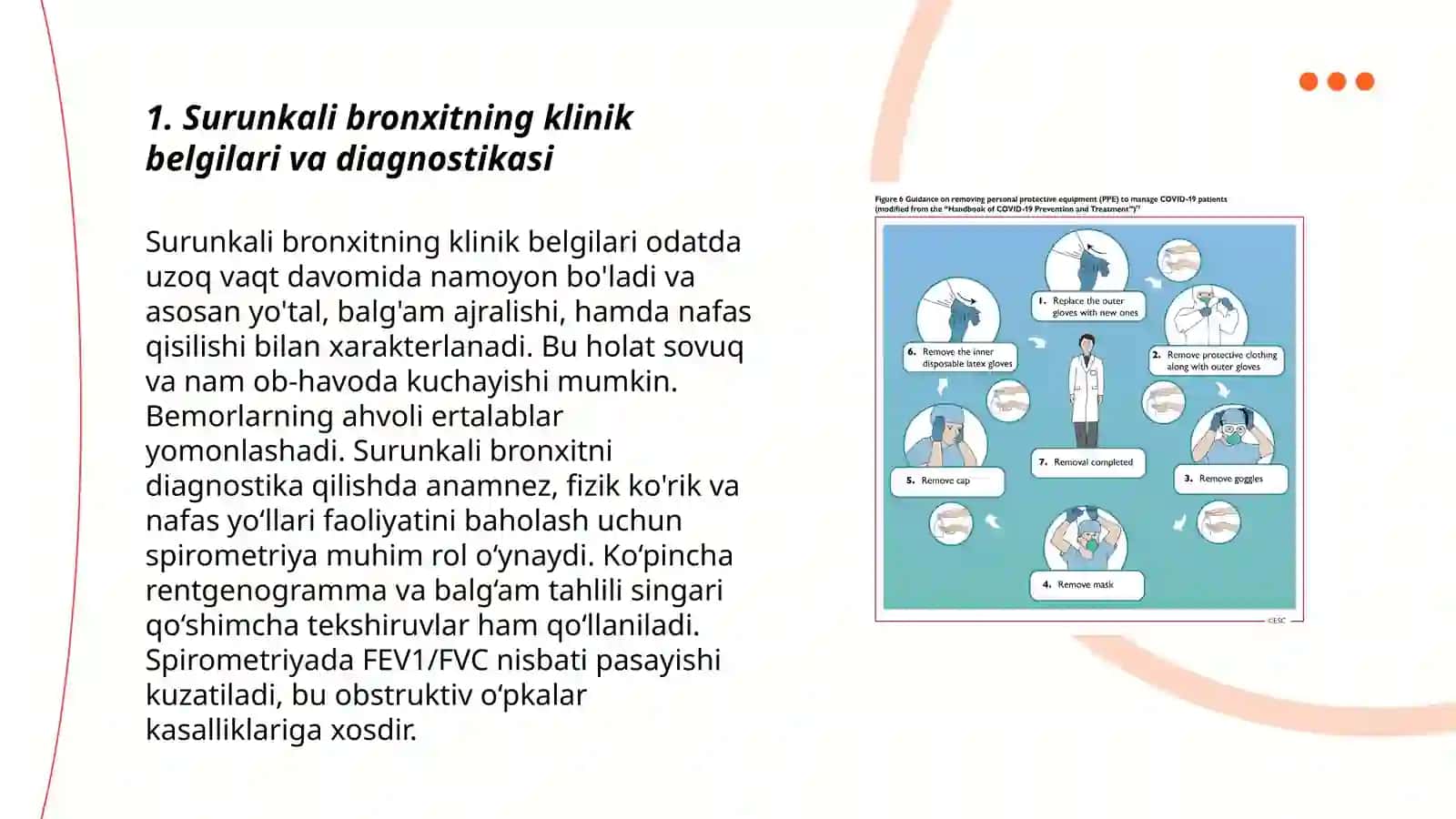 Keksa va qari yoshdagi bemorlarda surunkali bronxit va zltiljak kasalliklarining oʻziga xos kechishi va geriatrik bemorlarni parvarishlashda hamshiralik jarayoni 3