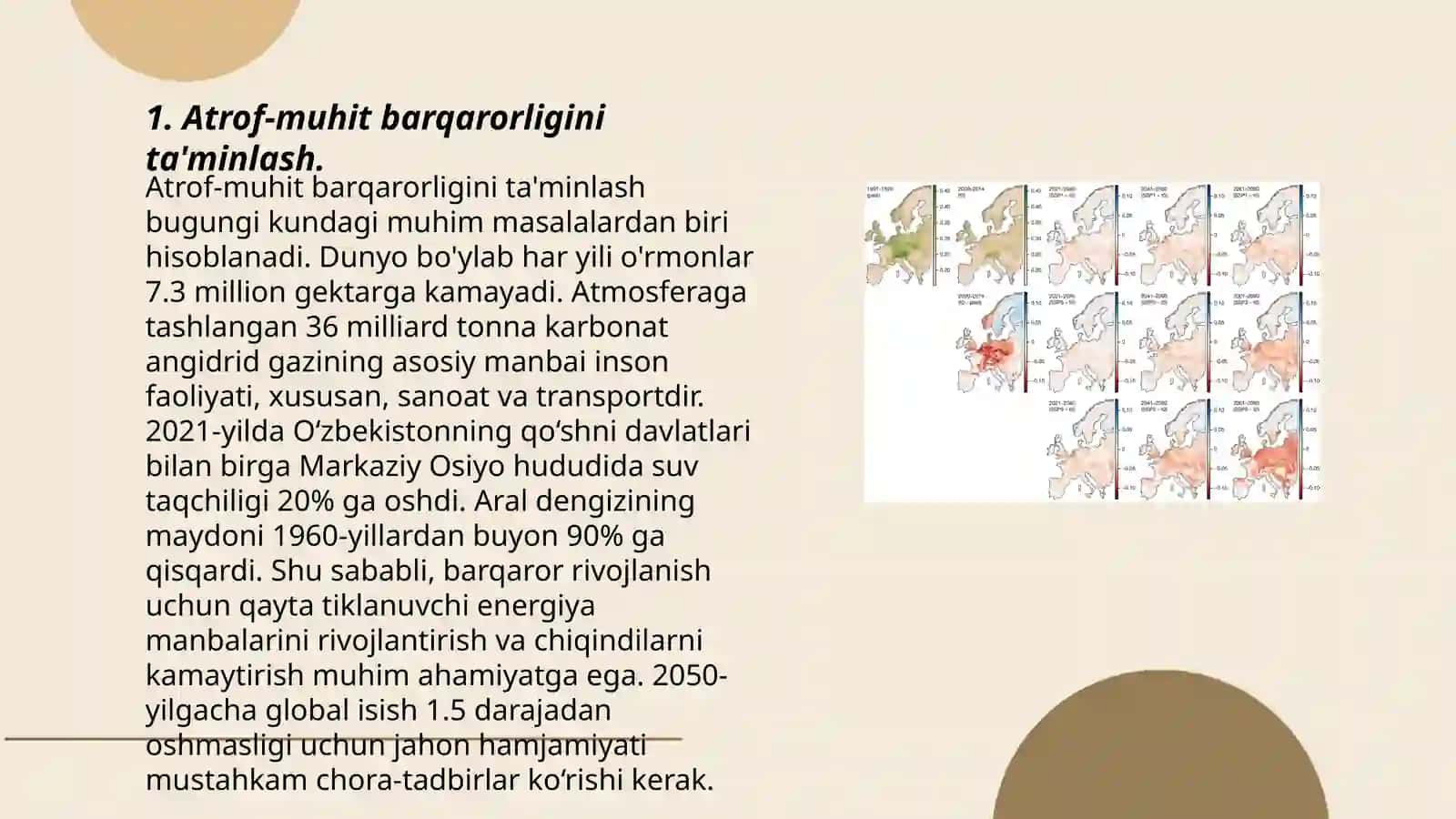 Atrof-muhit barqarorligini ta'minlash 3