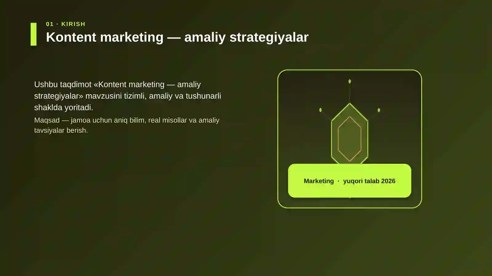 Kontent marketing — amaliy strategiyalar 3