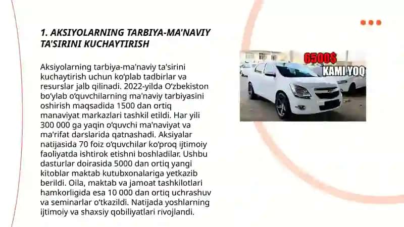 AKSIYOLARNING TARBIYA-MA'NAVIY TA'SIRINI KUCHAYTIRISH 3
