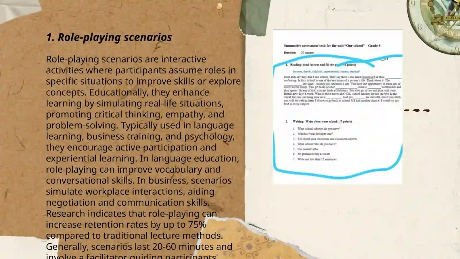 Disigning Assessment Tasks: intensive Speaking 3