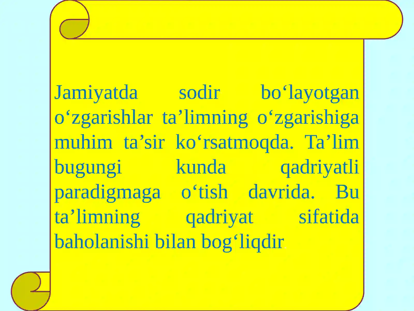 Pedagogik aksiologiya, uning asosiy kategoriyalari va shakllari 3