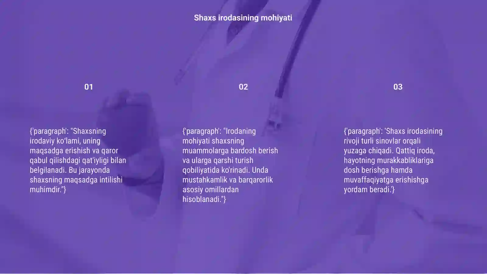 Shaxsning irodaviy koʻlami 3