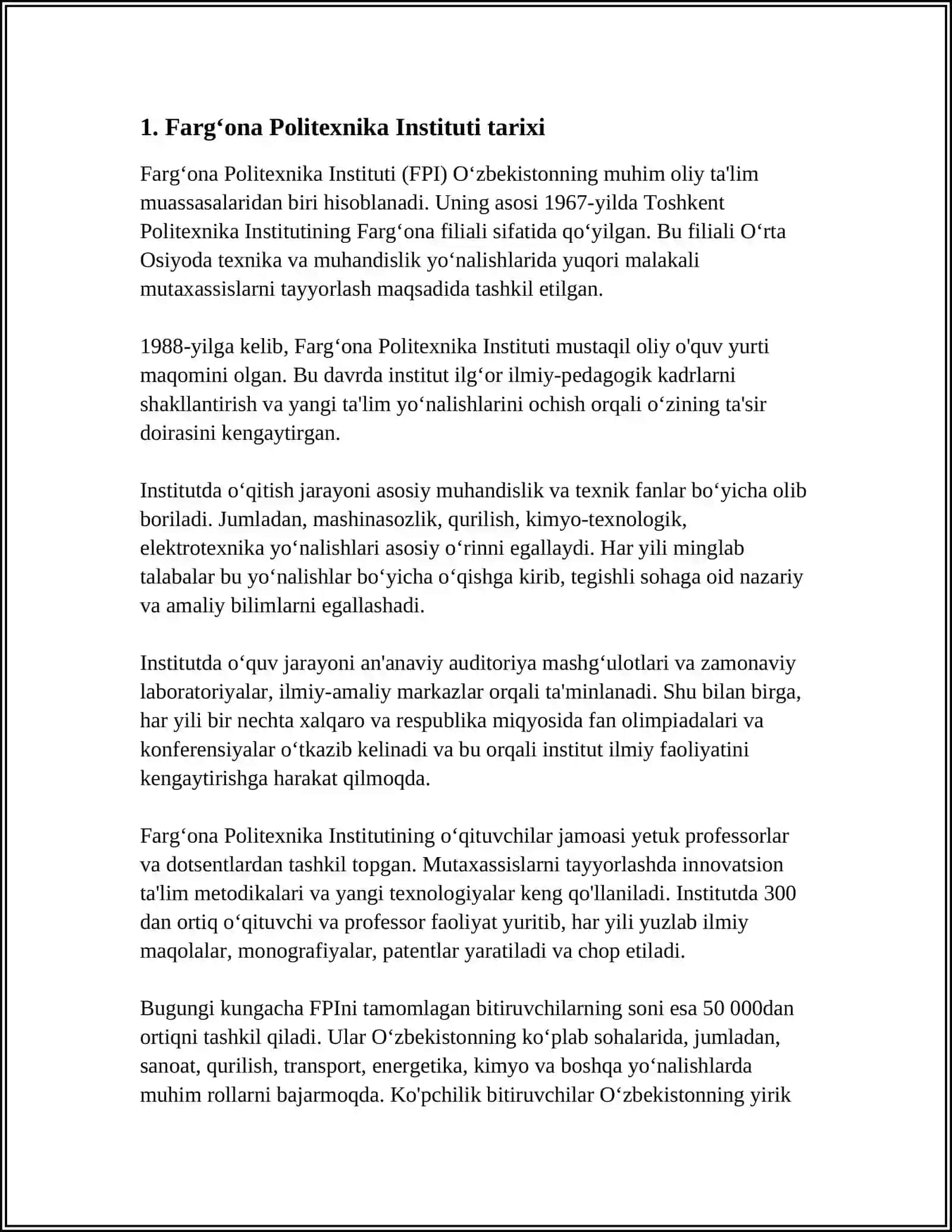 Fargʻona Politexnika Instituti 3