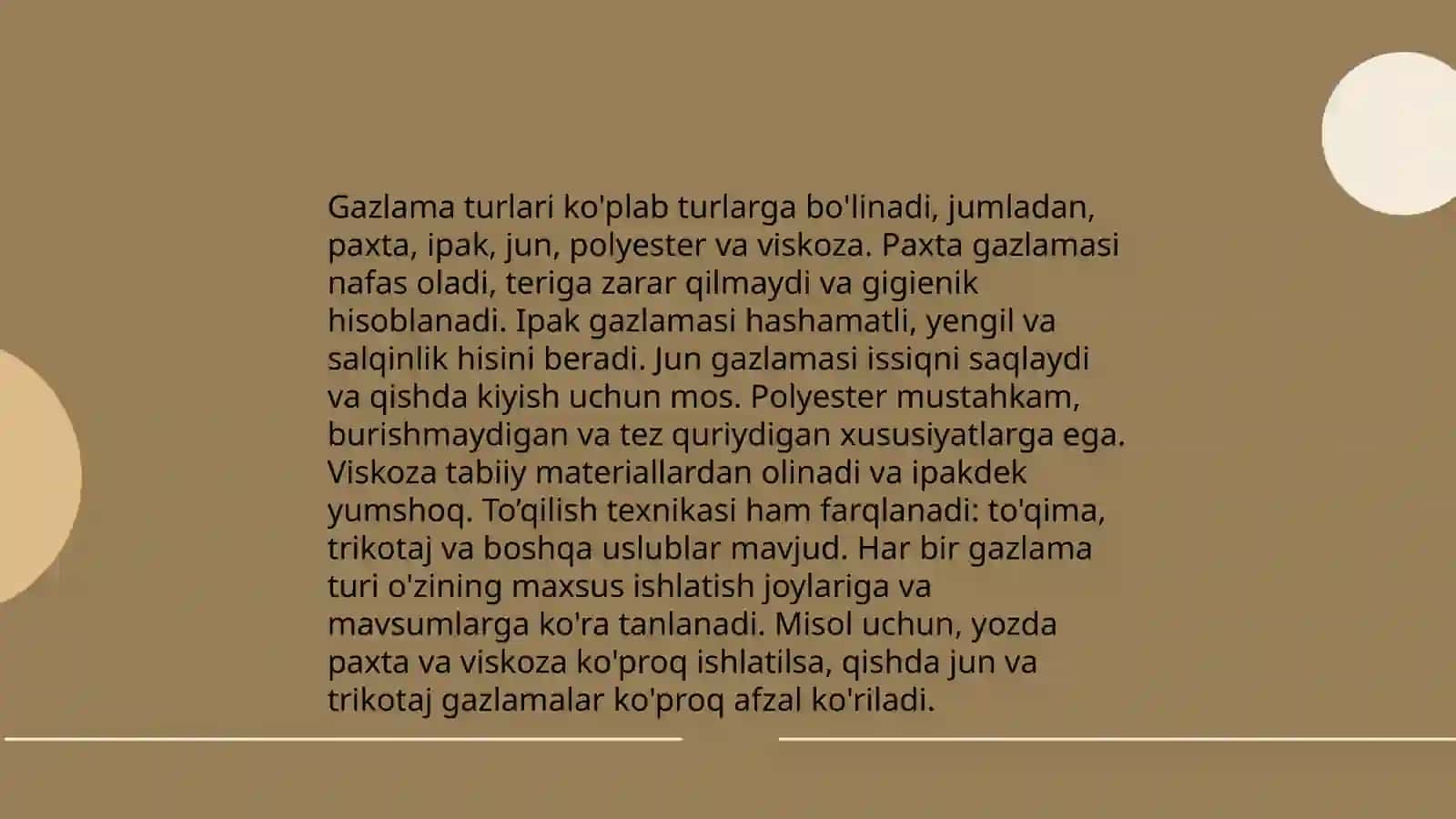 5-7 sinflar Texnalogiya ta'lim darslarida gazlamaga ishlov berish texnalogiyasini oʻrganish 3
