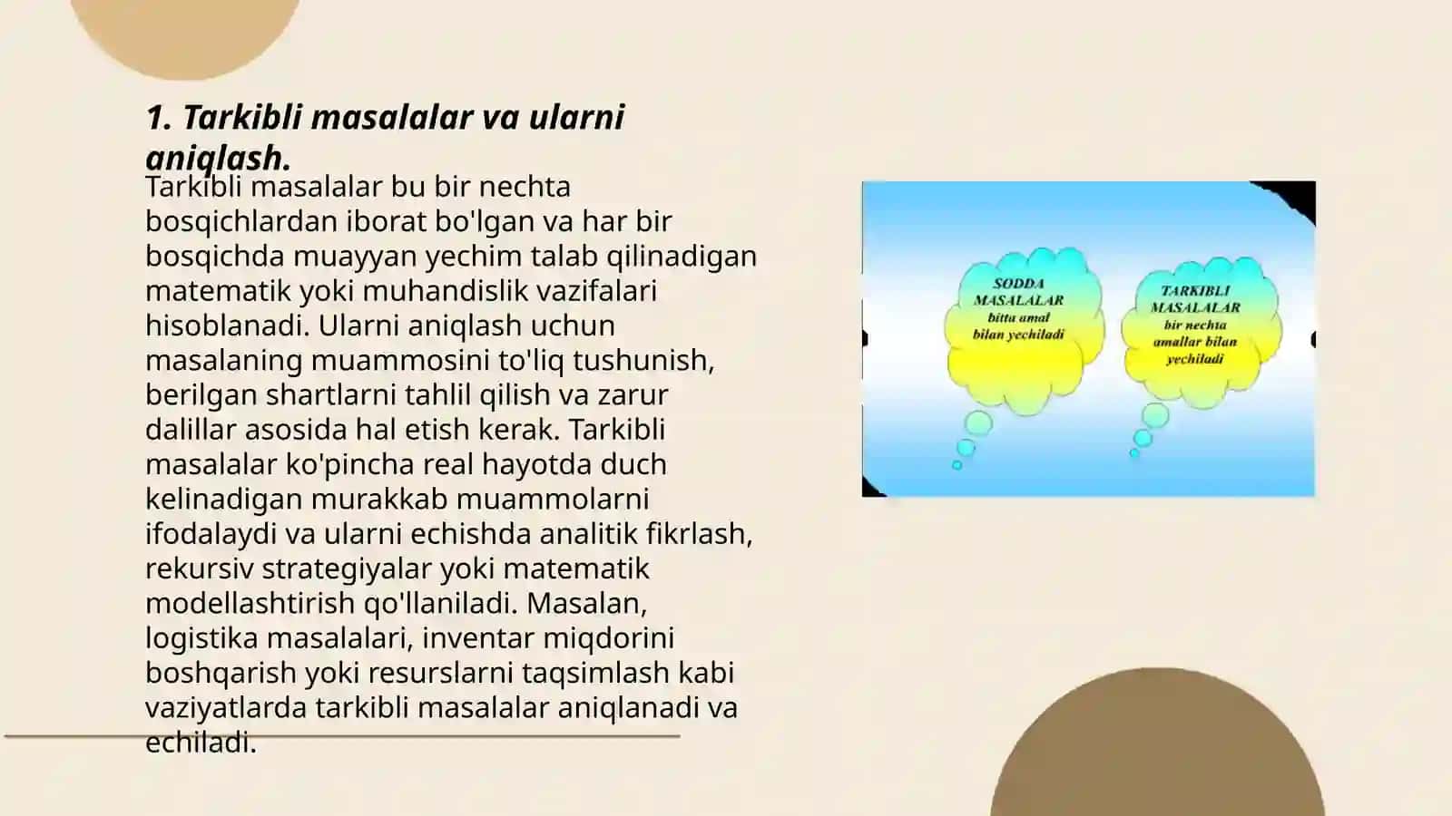 Boshlang‘ich sinf matematika darslarida tarkibli masalalar bilan ishlash metodikasi 3