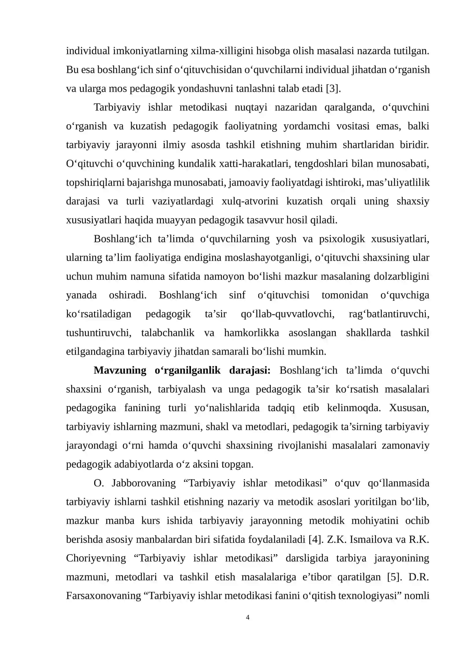 MUNDARIJA 3