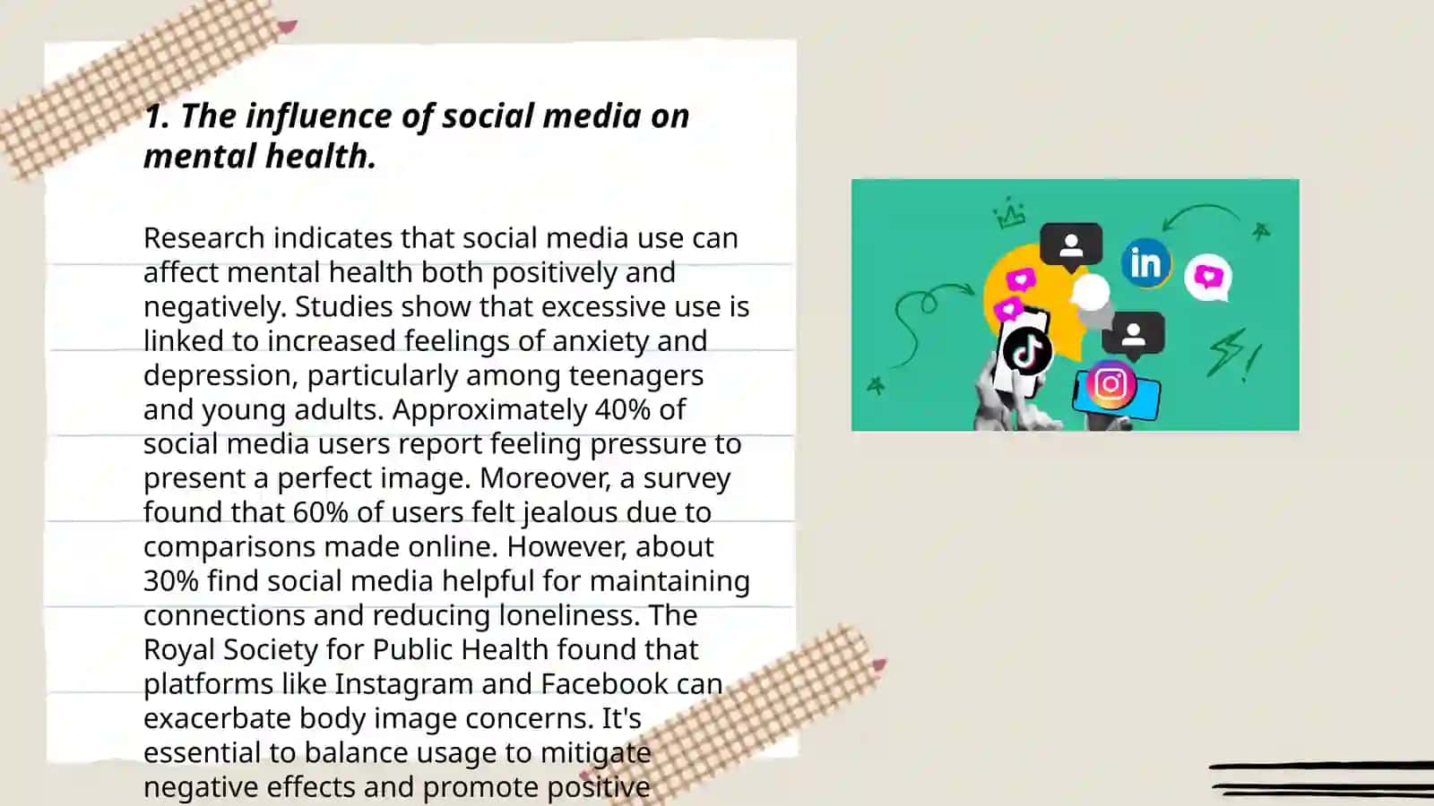 Social media and its impact 3