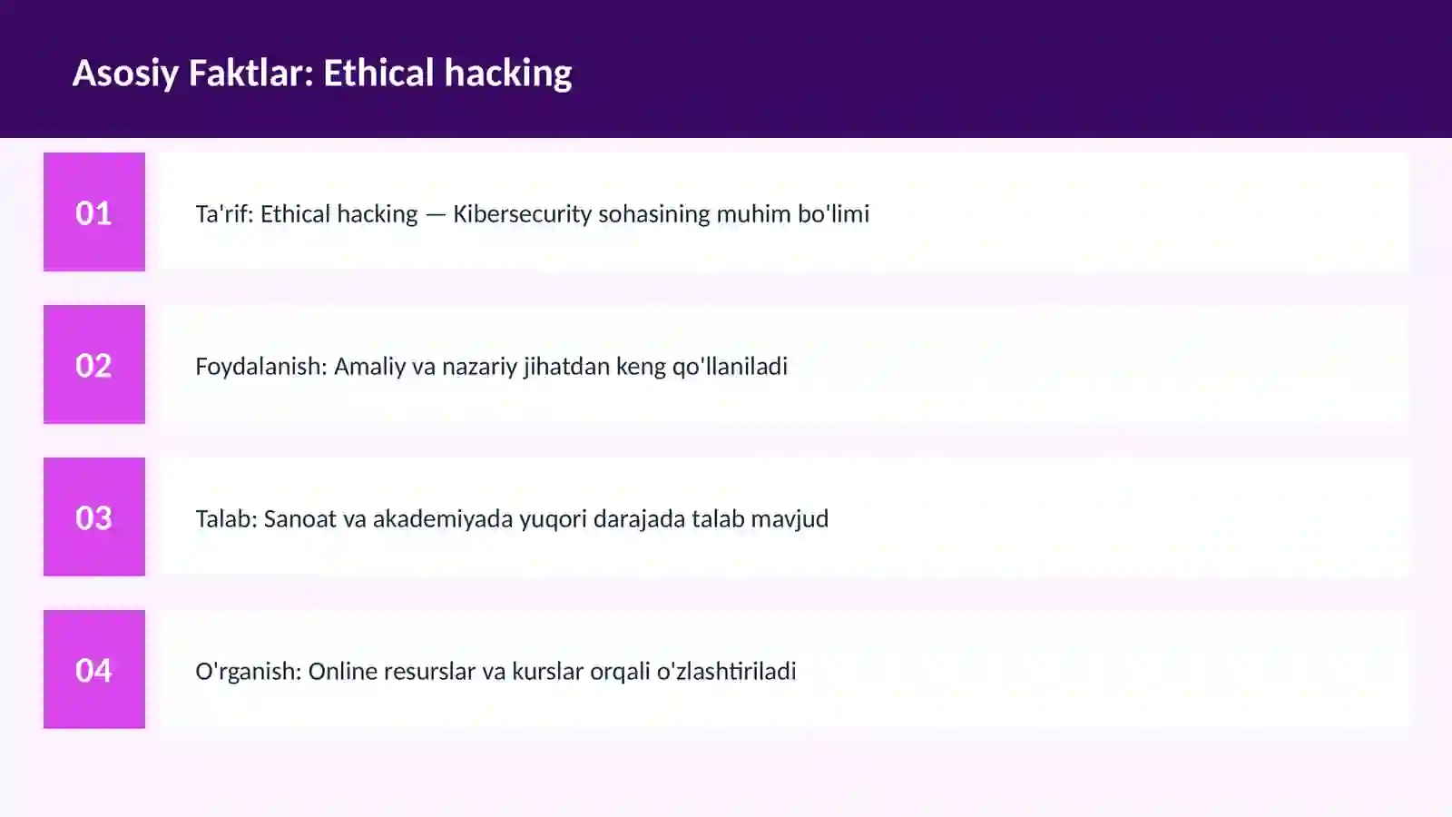 Ethical hacking 3
