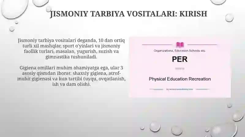 Jismoniy tarbiya vositalari 3