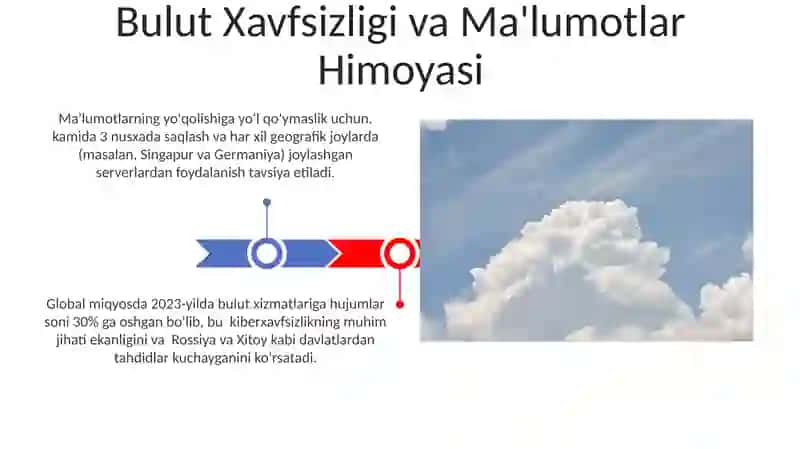 Bulutli texnologiyalar va ular bilan ishlash 3