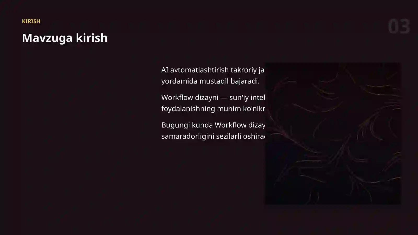 AI AVTOMATLASHTIRISH 3