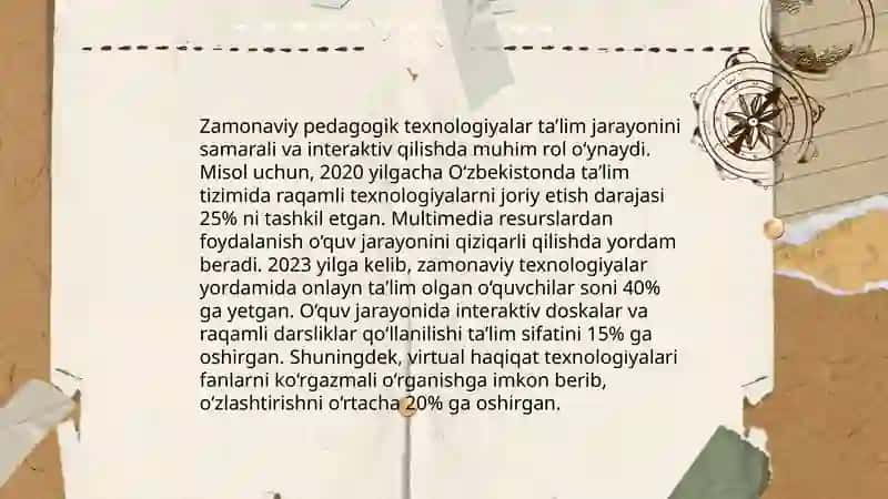Zamonaviy pedagogik texnologiyalar 3
