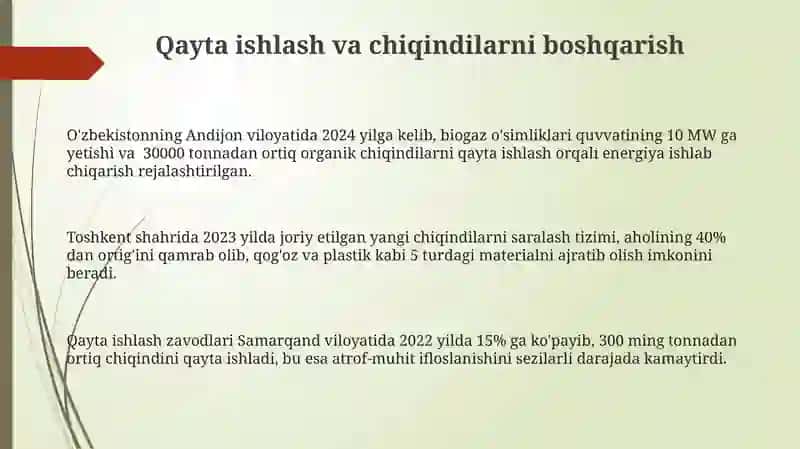 Havo muhitining muhofaza qilish tadbirlari 3