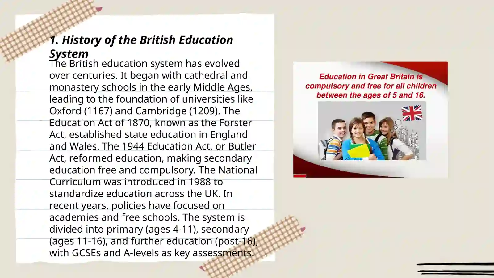 Education System In Great Britain 3
