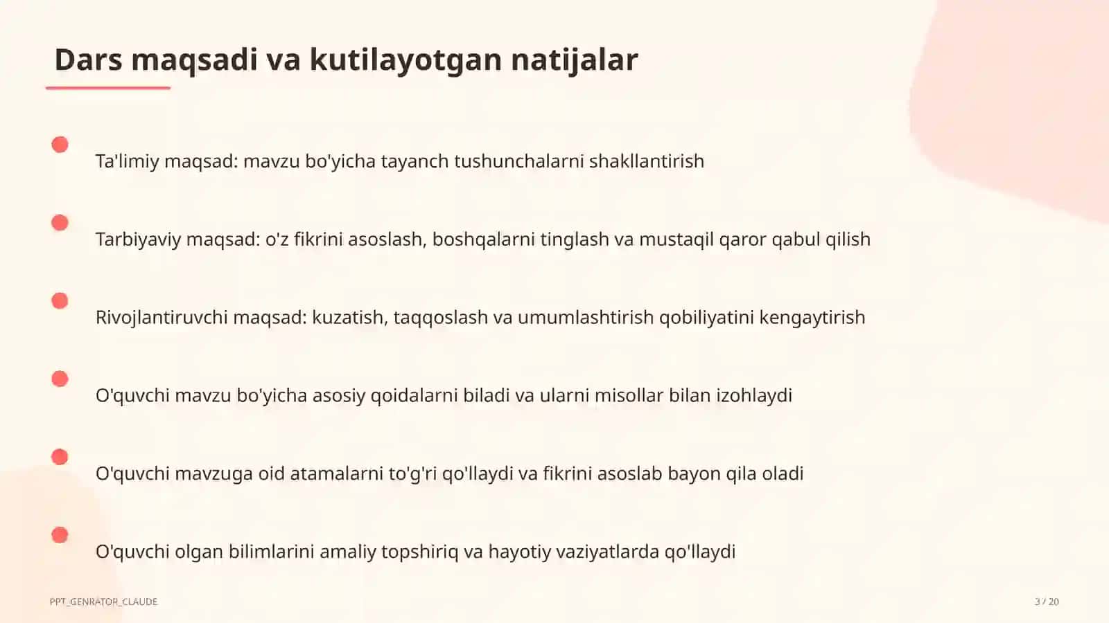 Foizlar va foizga doir masalalar (5-sinf) 3