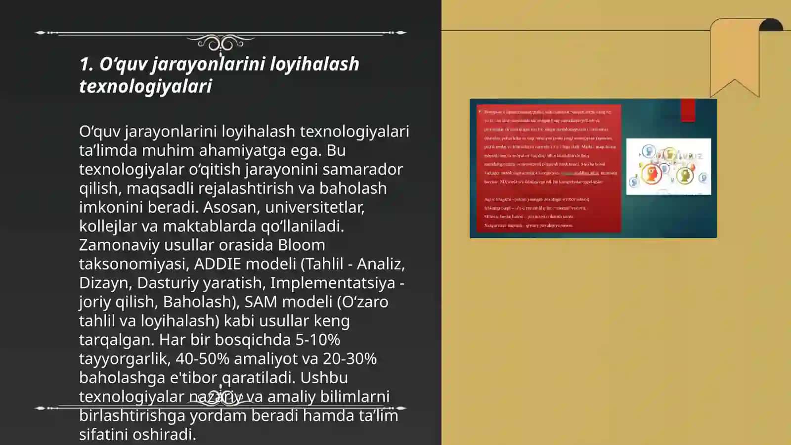 O‘qitishni texnologiyalashtirishd metod va vositalar 3