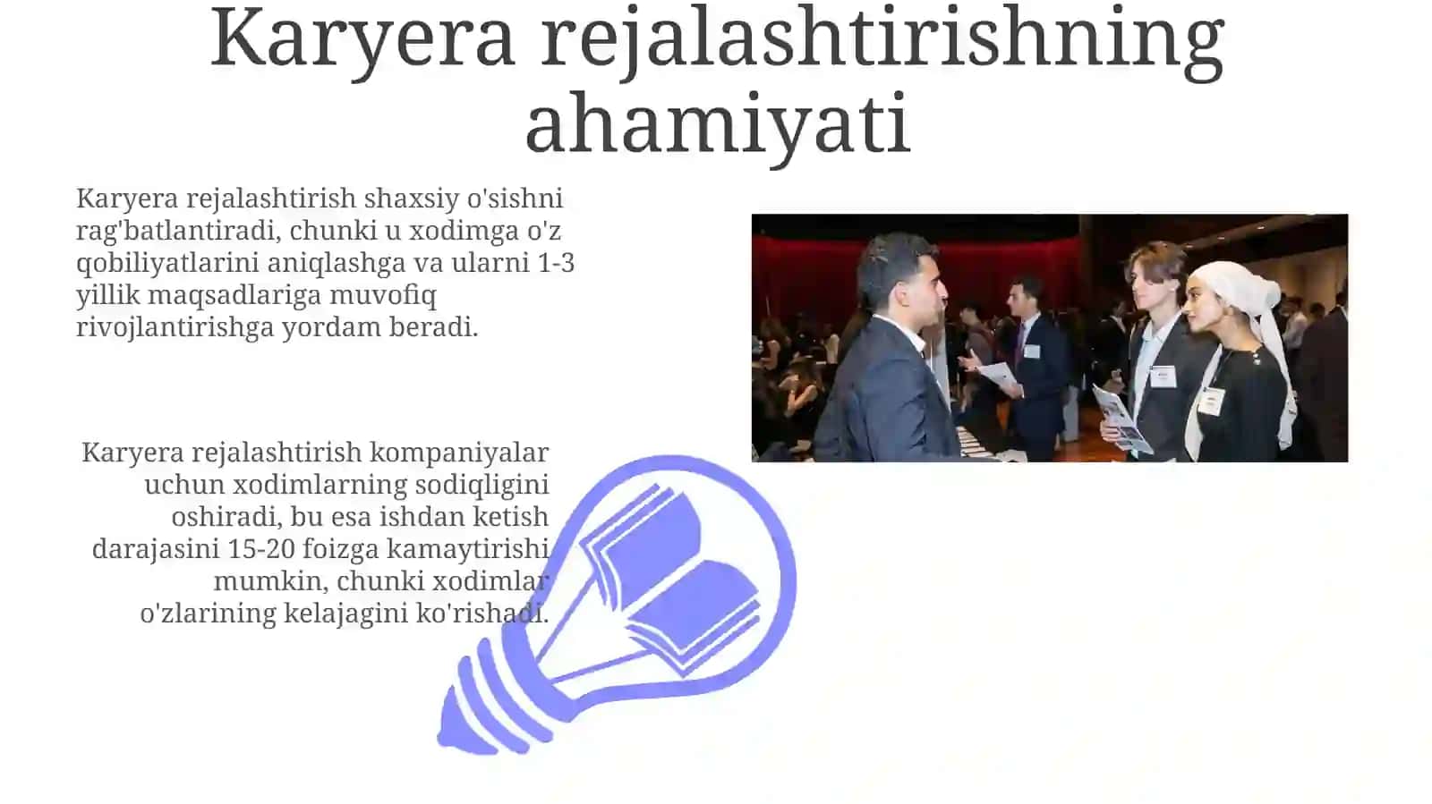Inson resurslarini kareyra rejalashtirish va rivojlantirish 3