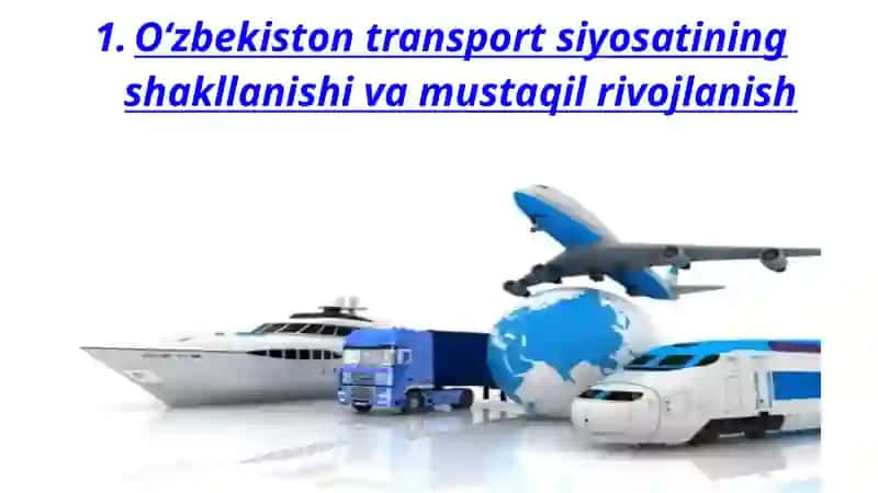 Mustaqillik yillarida transport va infratuzilma rivoji 3