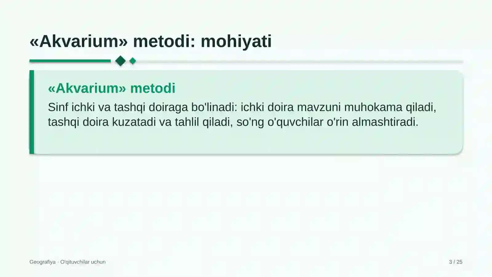 geografiya darslarida akvarium metodidan foydalanish 6576 3