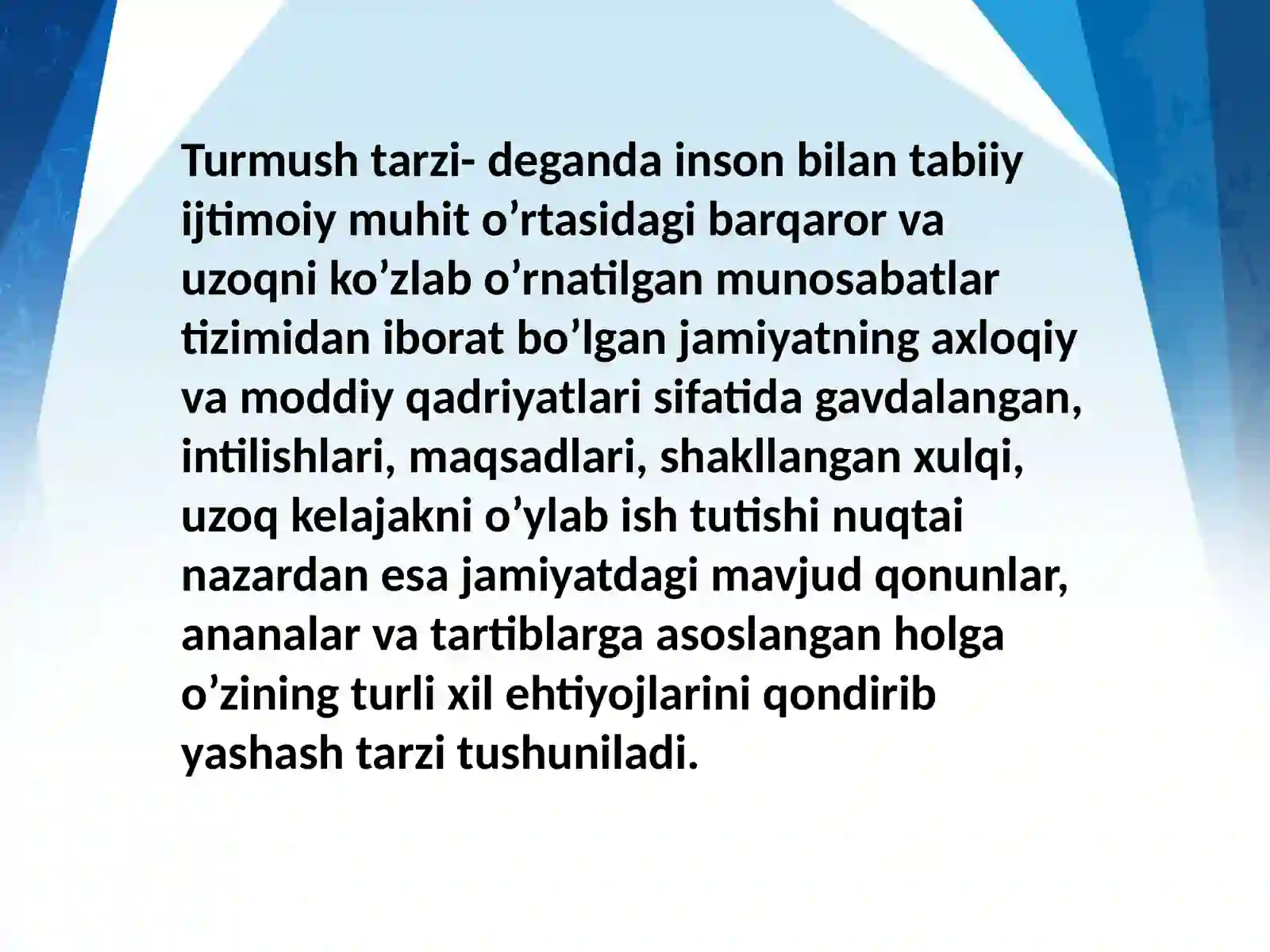 SOGʻLIK - OLIY QADRIYAT 3