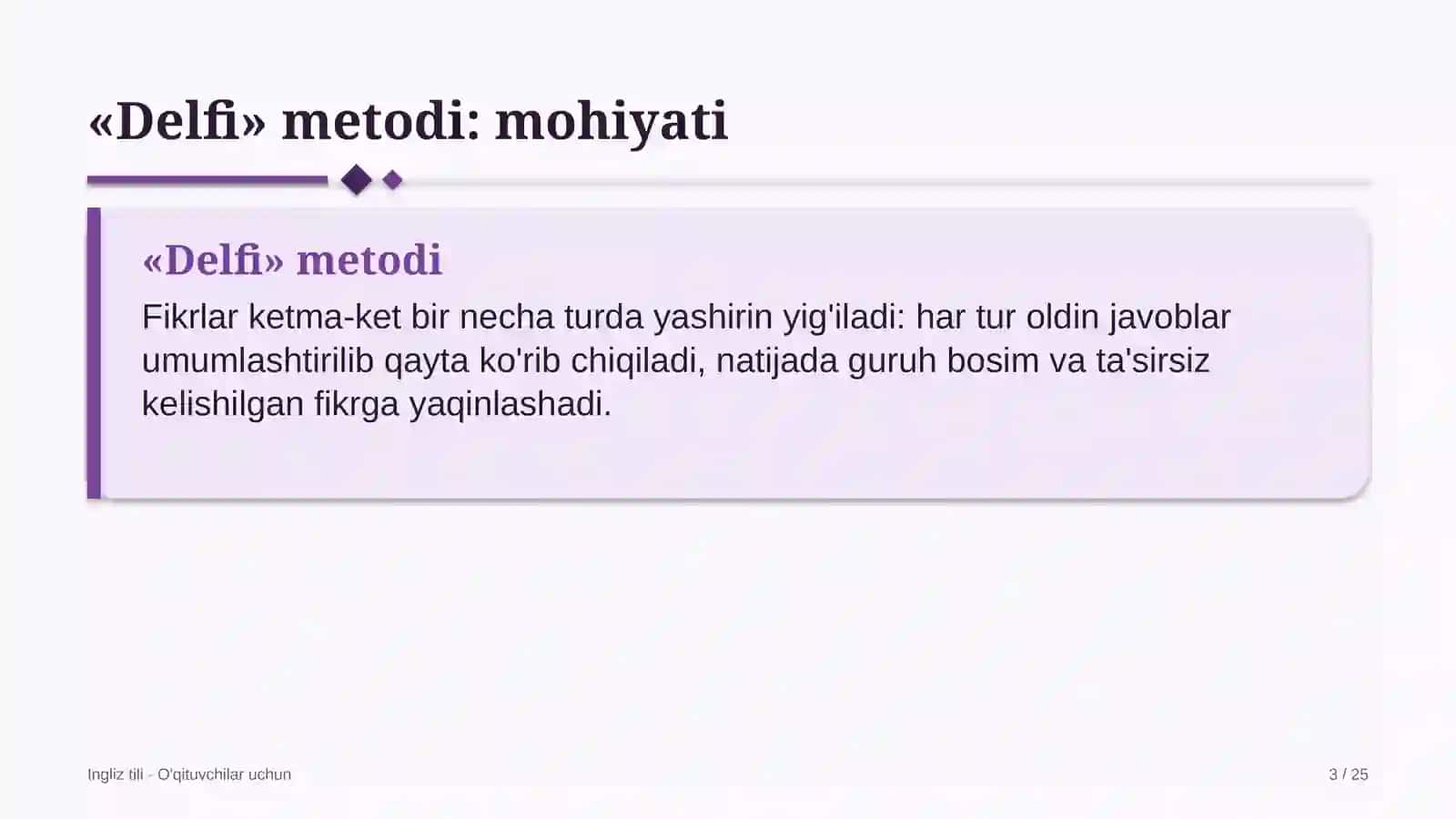 ingliz tili darslarida delfi metodidan foydalanish 1812 3