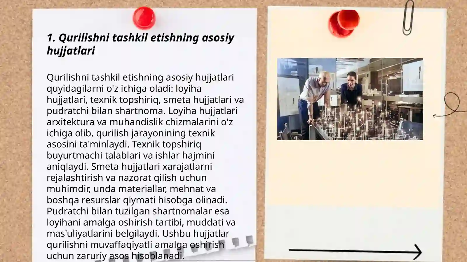 Qurilishni tashkil etish va texnologik hujjatlar tizimiga oid me'yoriy hujjatlar 3