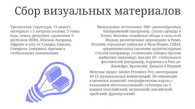 Подготовка видеоролика на тему ''общности и различия в культуре народов мира '' 3