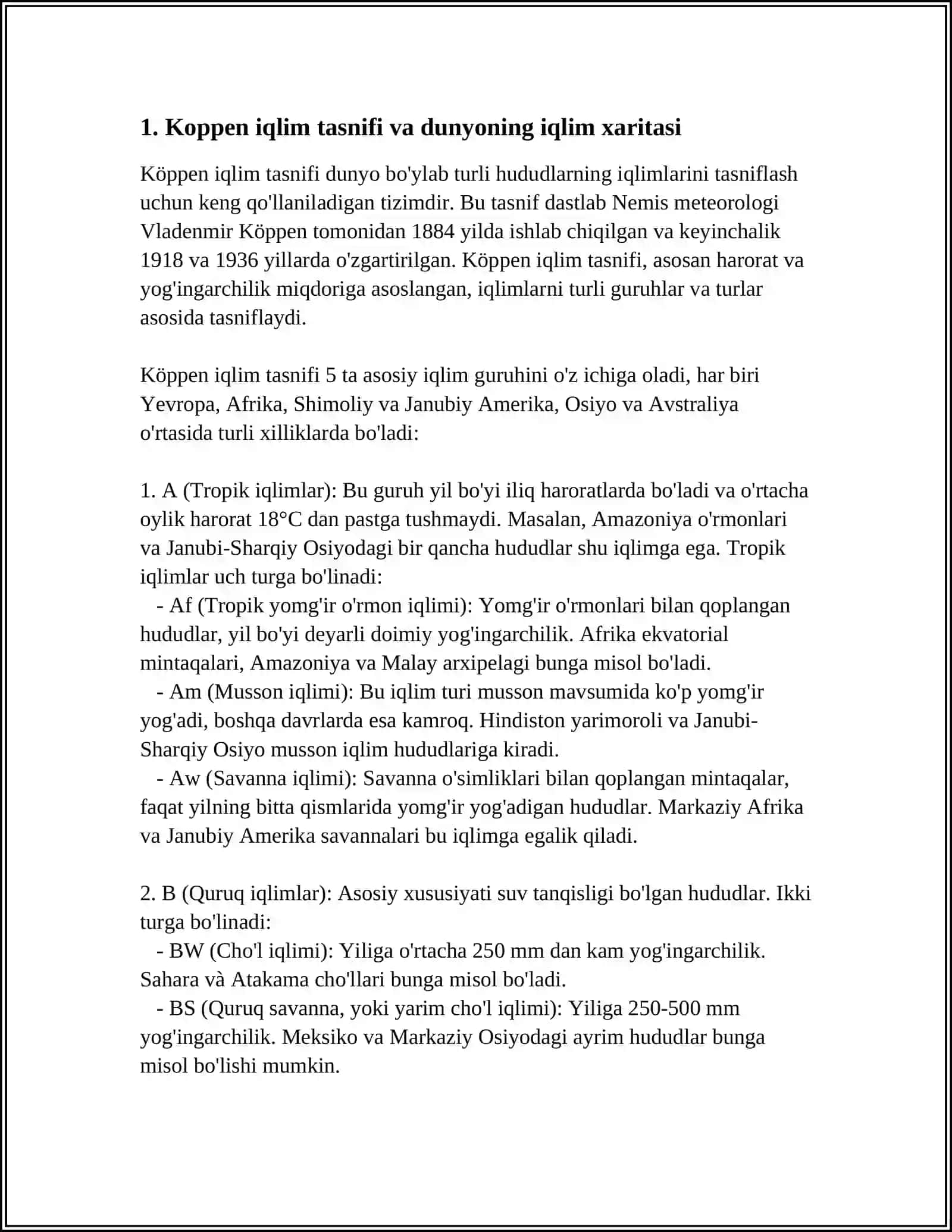 DUNYONING IQLIM KARTASI 3