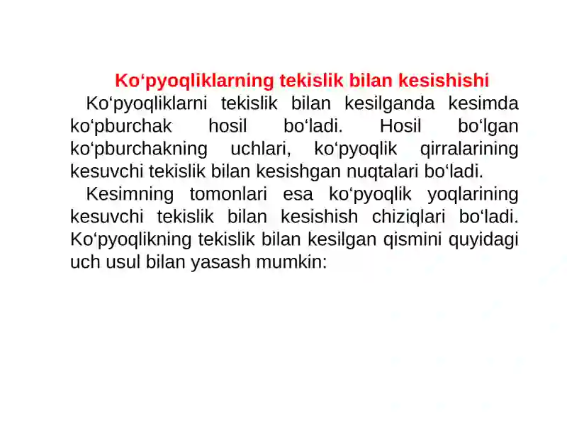 KO'PYOQLIKLAR HAQIDA UMUMIY MA'LUMOTLAR 3
