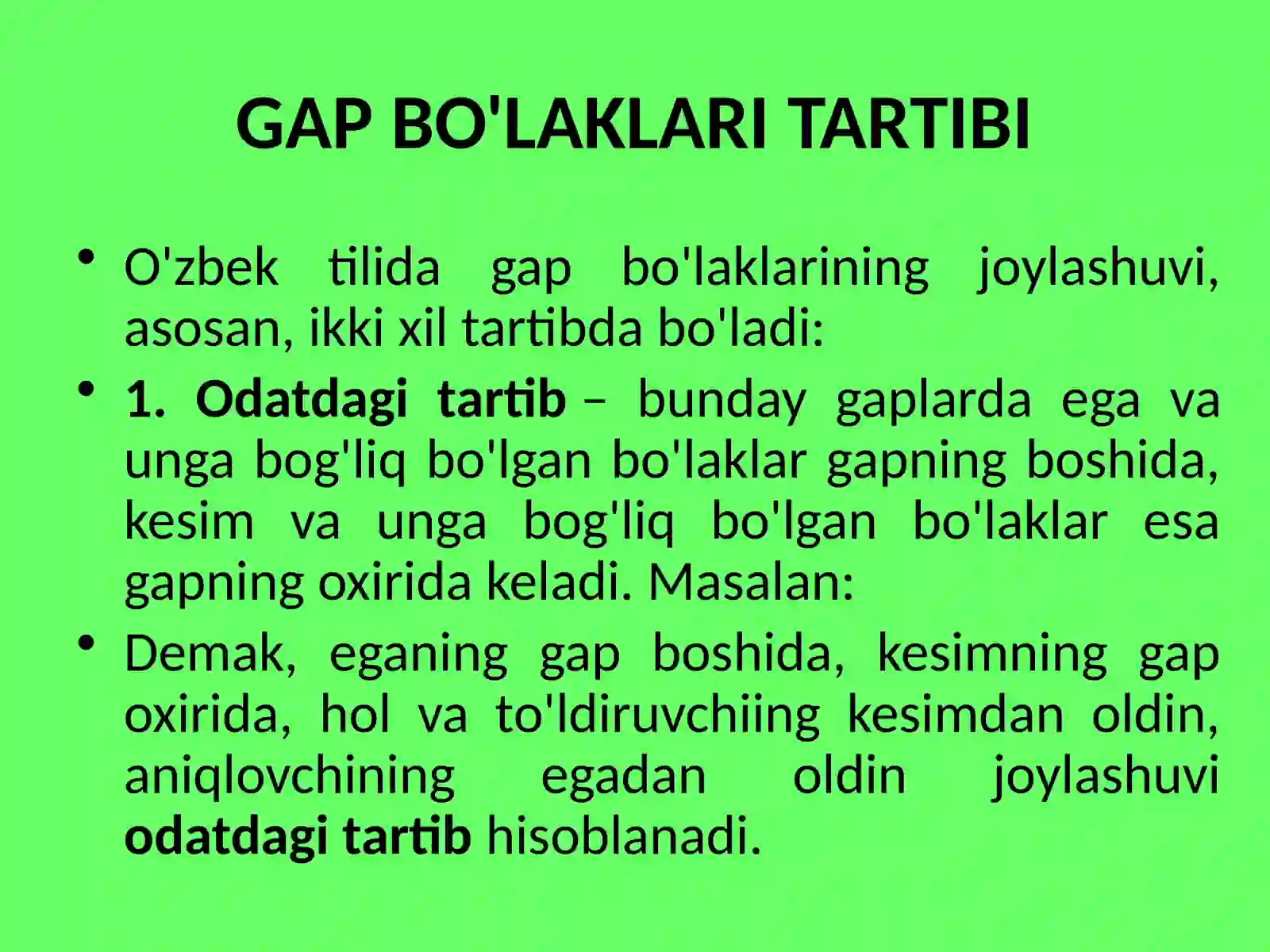 Gap bo`laklari 3