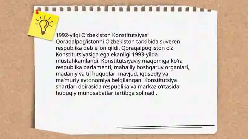 Mustaqillik yillarida Qoraqalpog’iston respublikasi 3