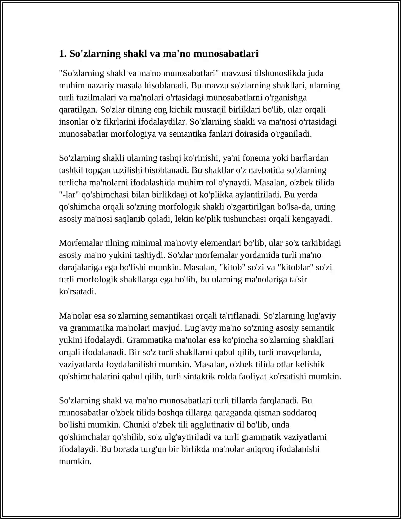 SOʻZLARNING SHAKL VA MA'NO MUNOSABATIDA KOʻRA TURLARINI OʻQITISHDA GRAMMATIK JADVALLARNING OʻRNI 3