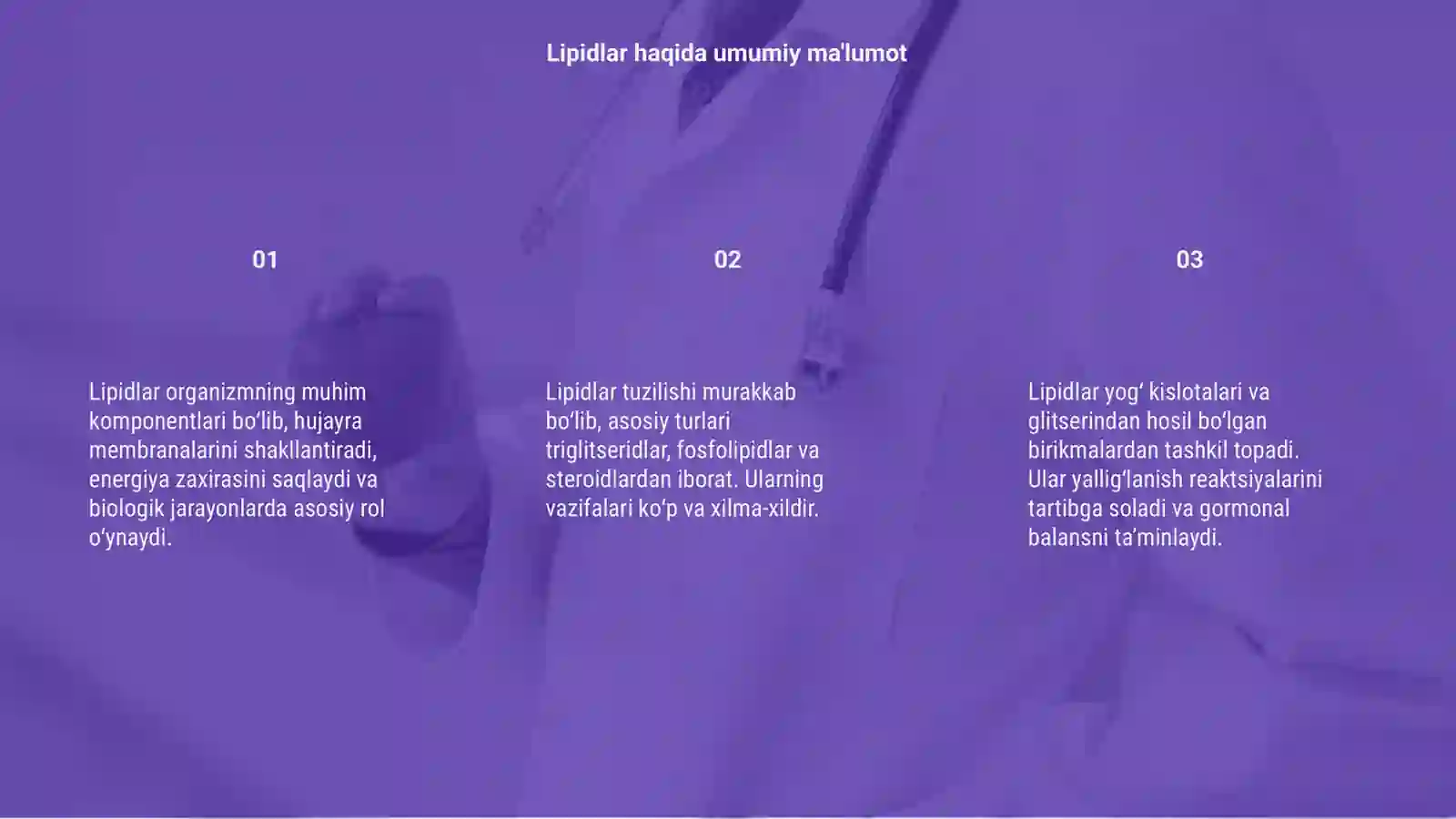 Lipidlar 3