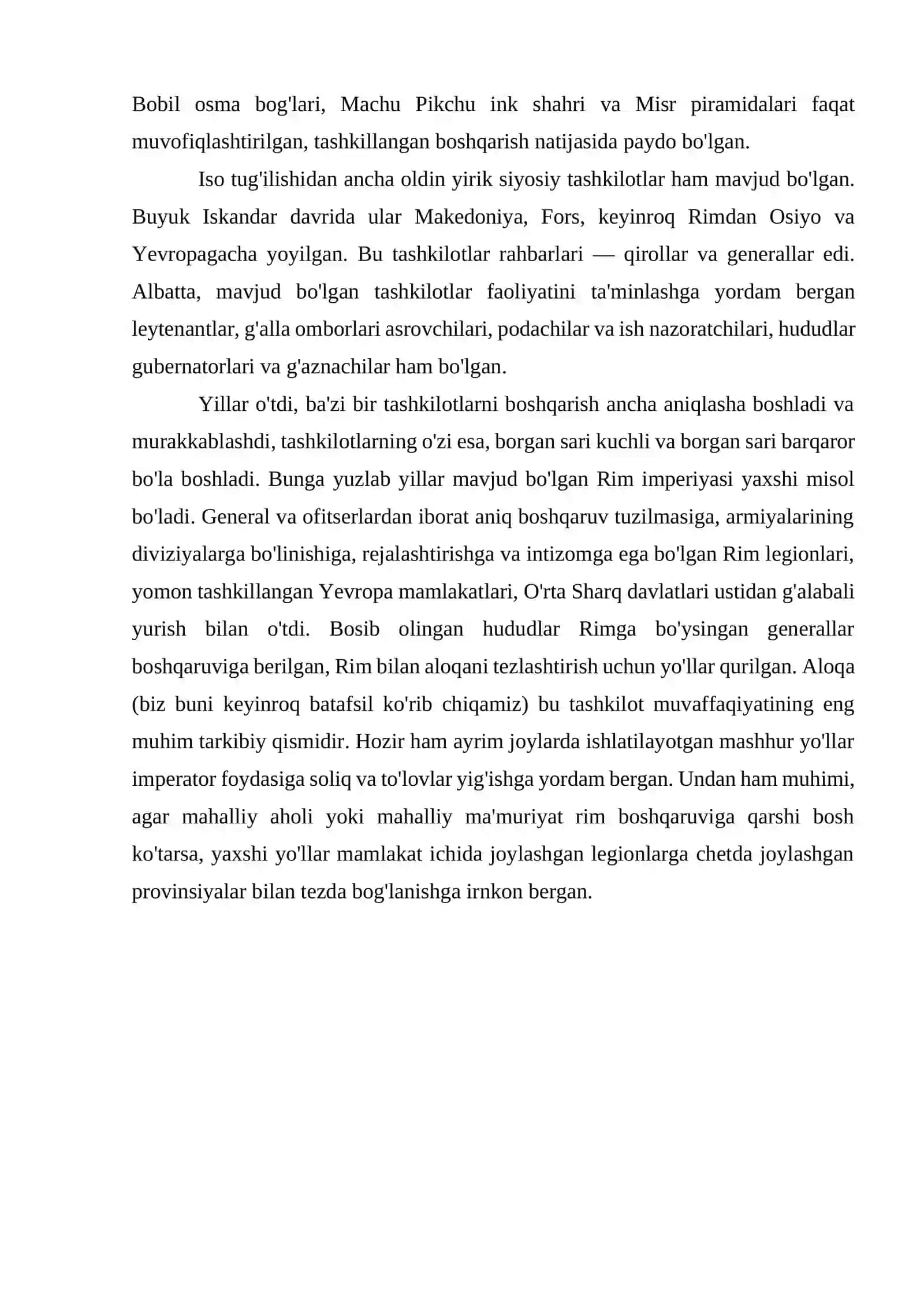 Menejment nazariyasining rivojlanishi 3
