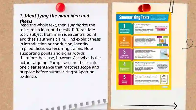 Summarizing texts effectively 3