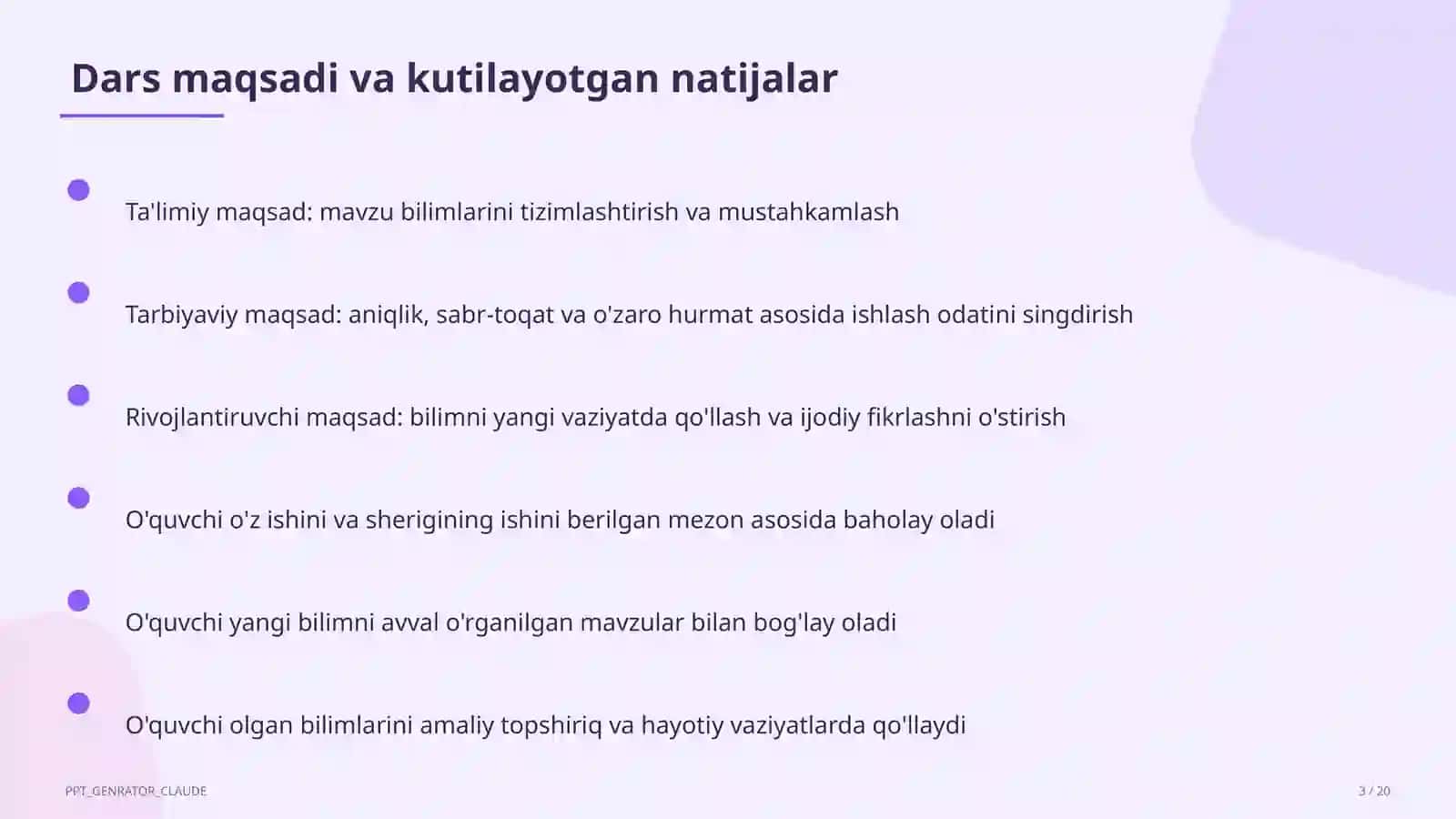 Yusuf Xos Hojib: Qutadg'u bilig (6-sinf) 3