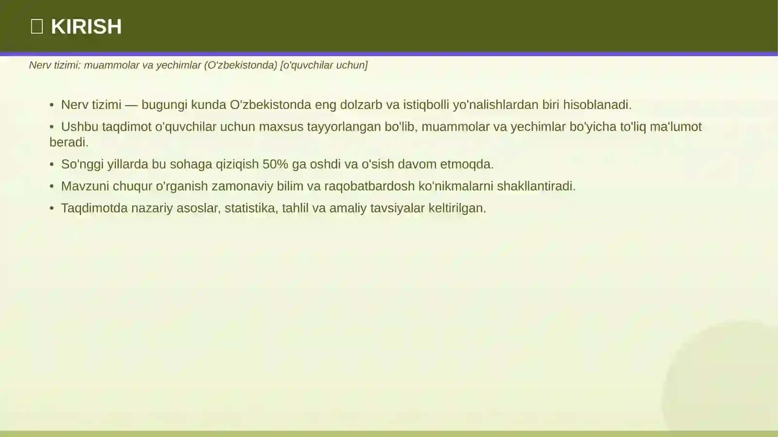 NERV TIZIMI 3