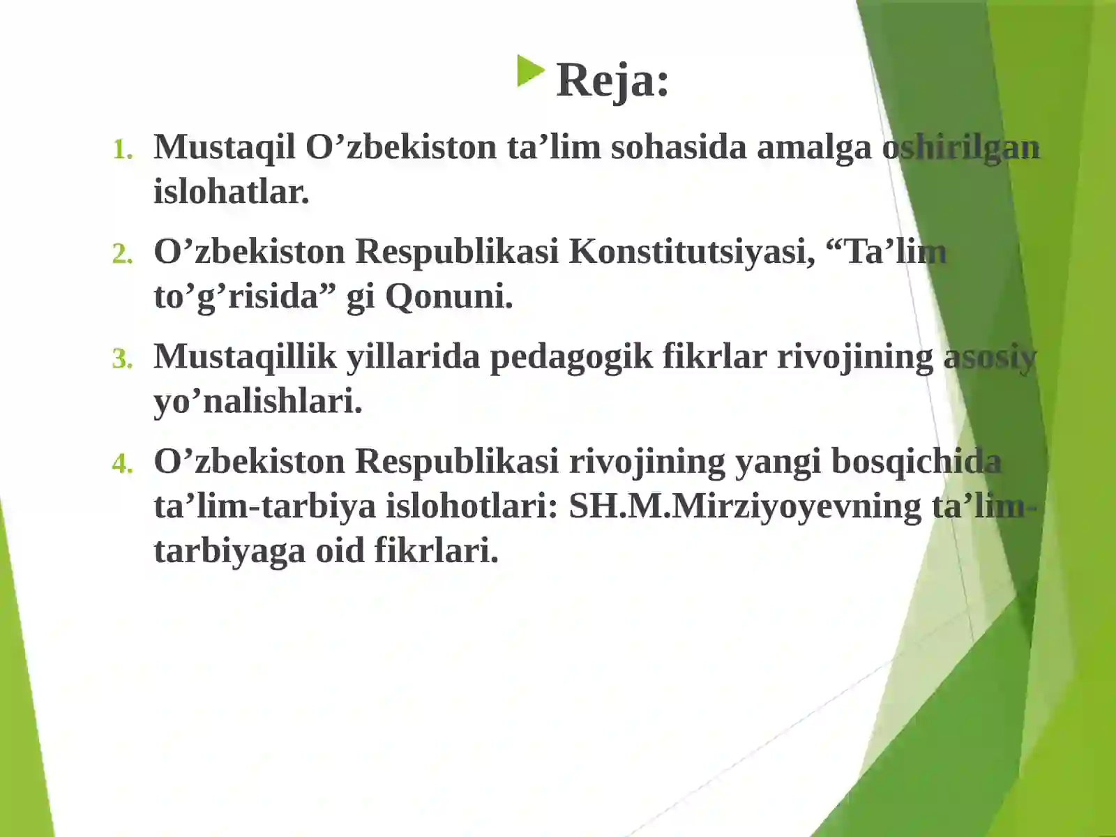 Mustaqil O'zbekiston ta'lim tizimi 3